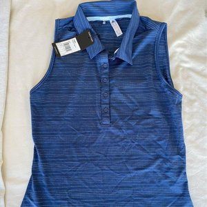 Blue adidas golf/tennis tank top